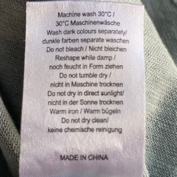 Poetry Tank Hemp and Cotton Light Green Size 6 - Picture 7 of 10